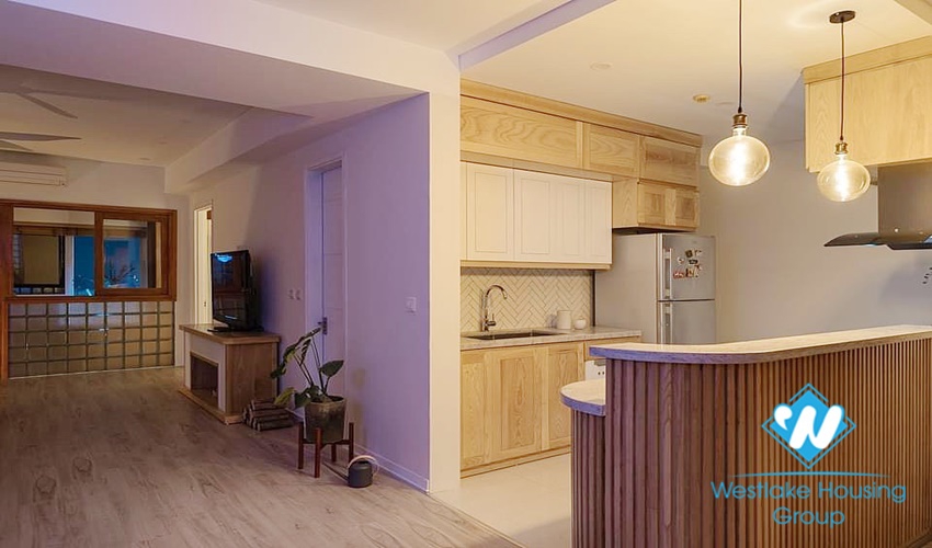 3 bedroom high floor apartment for rent with new modern furniture in Ciputra